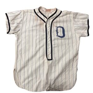 Rawlings Vintage 1950-60s Baseball Pinstripe Jersey Mens M